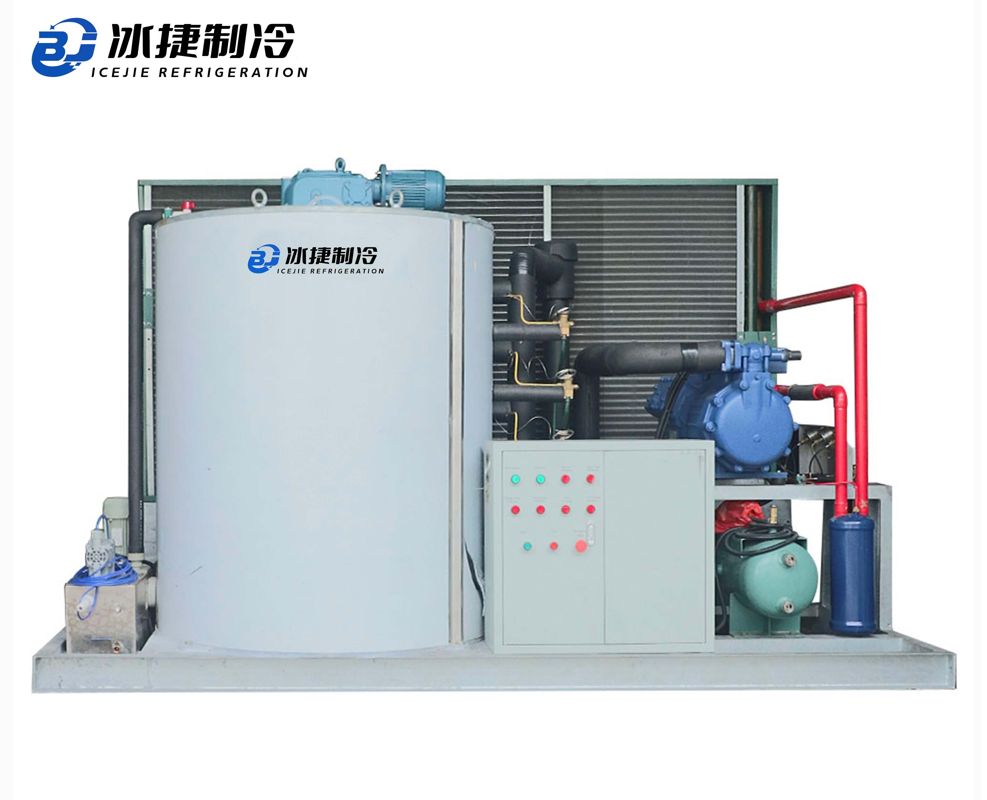 10噸 日產(chǎn)量片冰機(jī)